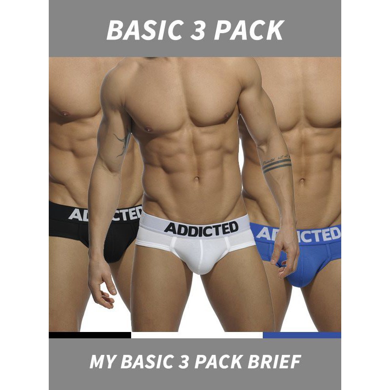 Addicted My Basic 3 Pack Brief