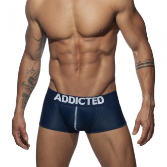 Addicted Push Up Mesh Trunk navy