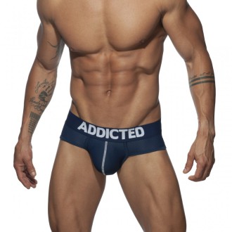 Addicted Push Up Mesh Brief navy
