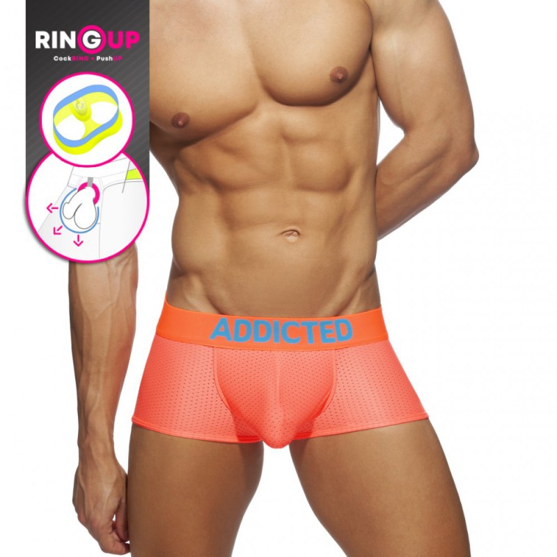 Addicted Ring-Up Neon MESH Trunk orange