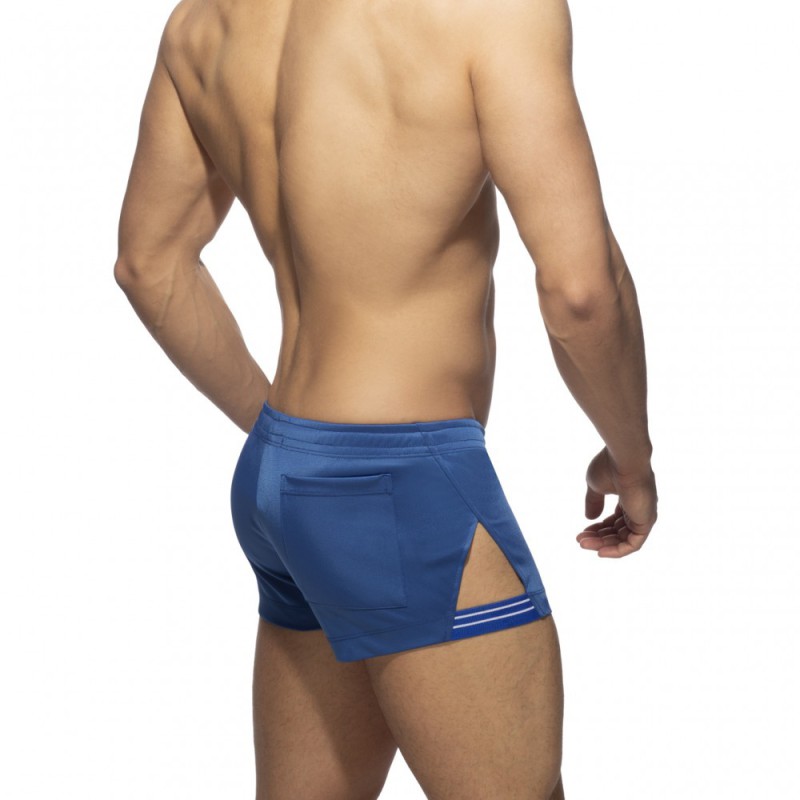 Addicted Side Stripe Short royal blue
