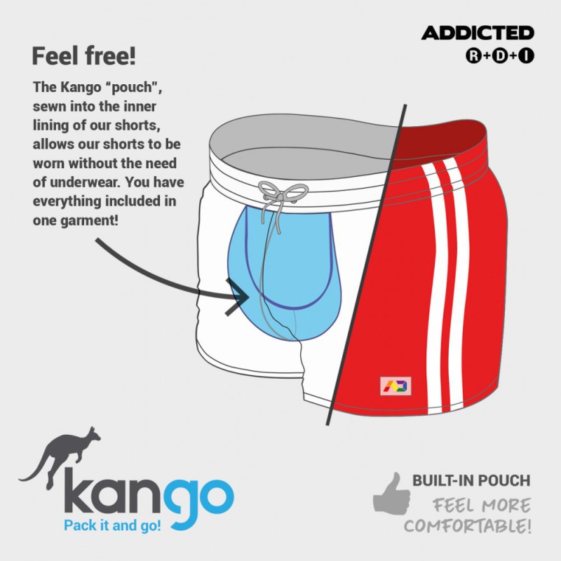 Addicted Mix Short red