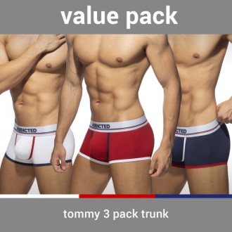 Addicted 3 Pack Tommy Trunk