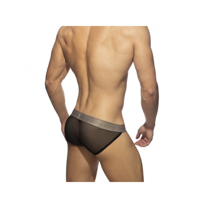 Addicted Snake Net Bikini black