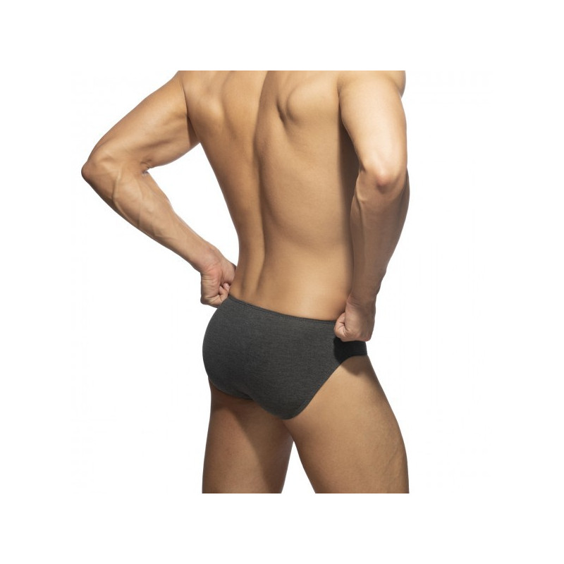 Addicted Cotton Bikini Brief charcoal