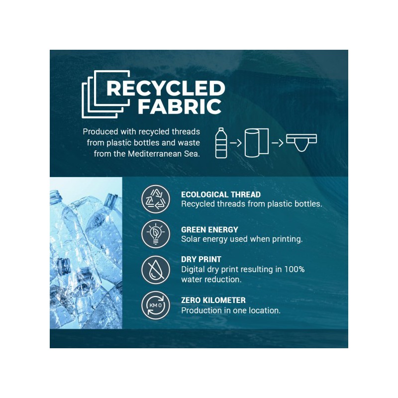 ES Collection Recycled Rib Tank Top black