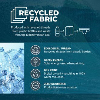 ES Collection Recycled Rib Tank Top navy