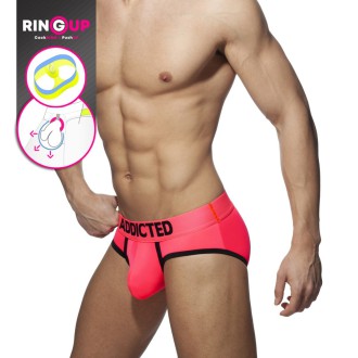 Addicted Neon Cockring Swimderwear neon pink