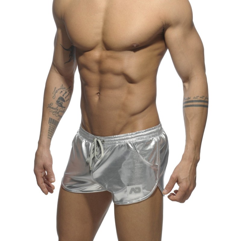 Addicted Metallic Short silver