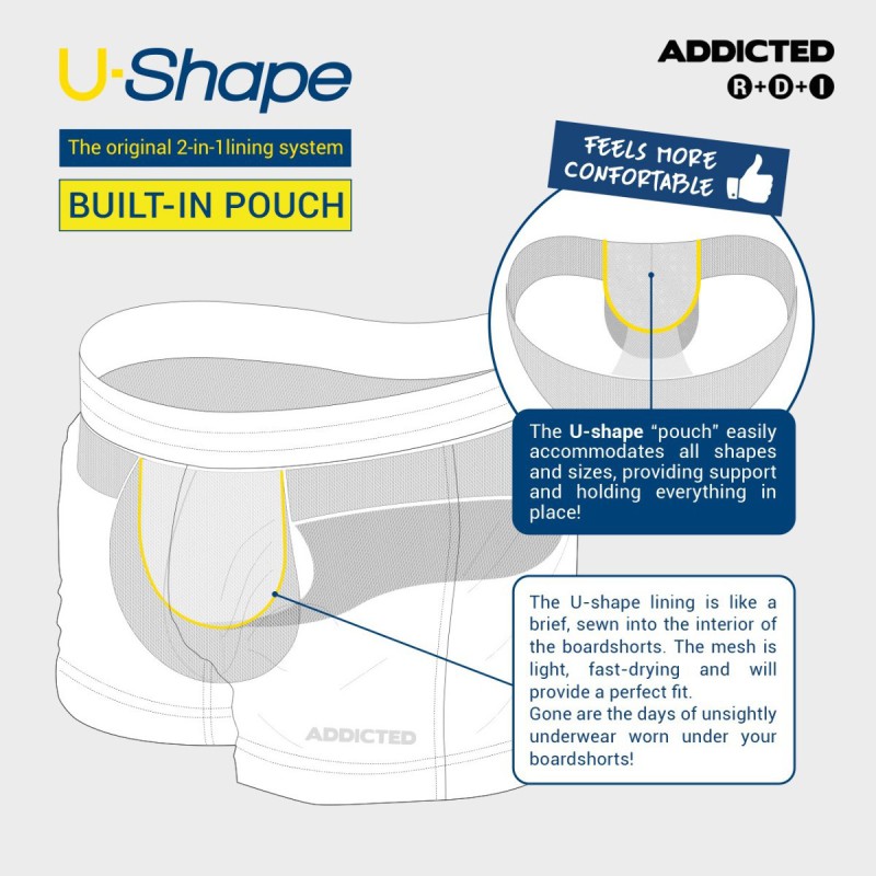 Addicted Versailles Swimshort black